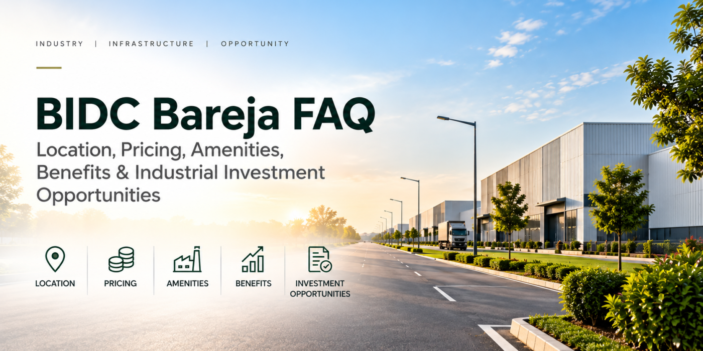 BIDC Premium Industrial Plots and Logistics Park Bareja Ahmedabad Gujarat